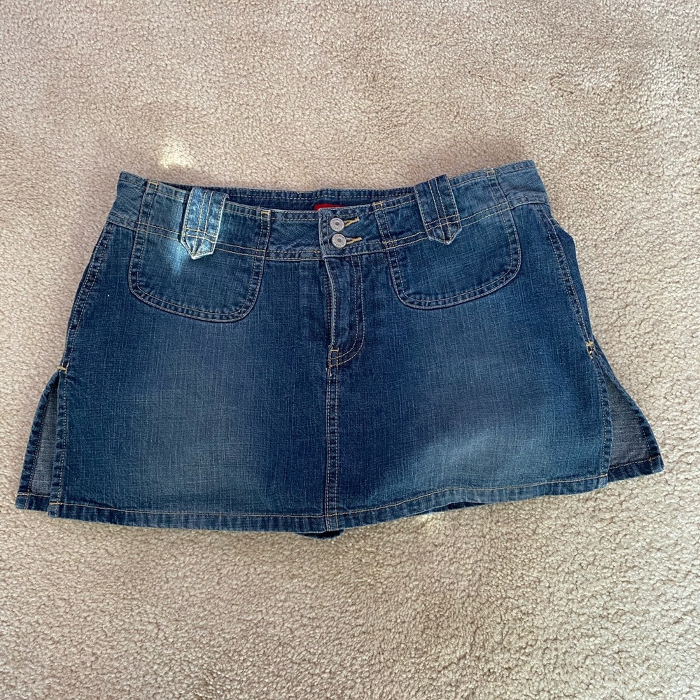 Vintage Jean Skirt